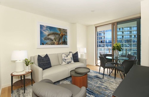 Ala Moana Condominio | BRAND NEW Luxury Skyline Residence with Panoramic City & Partial Ocean Views!