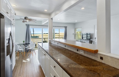 Old Towne Casa | Beachfront home with boogie boards and enclosed back yard