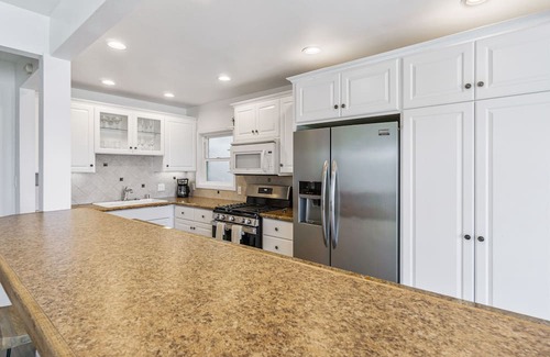 Old Towne Casa | Beachfront home with boogie boards and enclosed back yard