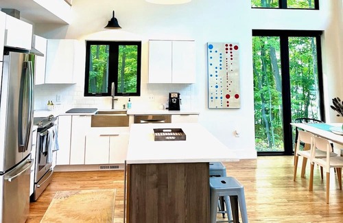 Skaneateles Cabaña | Skaneateles Lake Modern House