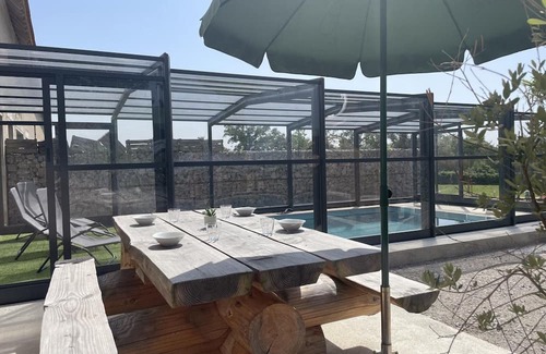 Couzon Cabaña | Gite Couzon, 3 bedrooms, 6 persons