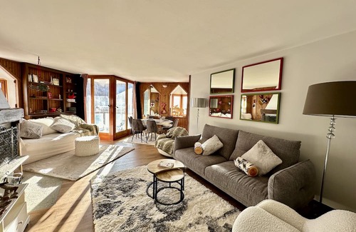 Cervinia Apartamento | Luxury 4beds ski-in&out steps from center