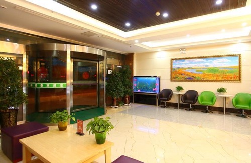 Ganzhou District Hotel | GreenTree Inn Zhangye Liangjiadun Town Zhangnin Road Hotel