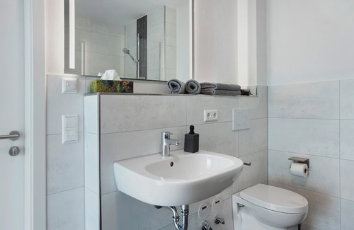 Meßkirch Apartamento | Holiday Apartment Donautal with Wi-Fi, Balcony, Shared Garden