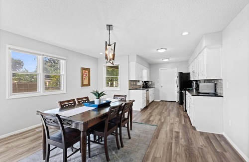 Joplin Casa | Stylish Rancher in Quiet, Tree Lined Neighborhood.