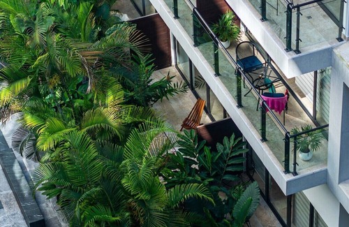 Gonzalo Guerrero Condominio | Luxury Beach Condo with 4 Rooftop Pools, huge Gym, Bar, Restaurant, kids club & Spa