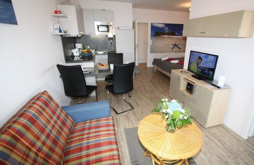 Duhnen Apartamento | ALB-1.19 - 2-room apartment for 4 persons with balcony - Residence Albatros