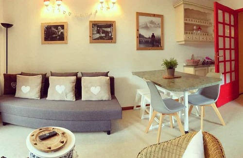 Valloire Apartamento | Centro estación, terraza, tv, local para esquís, 45m², Valloire