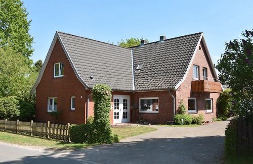 Bokelrehm Apartamento | Apartment 'Urlaub Am Nord-Ostsee-Kanal' with Shared Terrace, Shared Garden and Wi-Fi