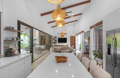 Villarreal Casa | Casa Jaguar 3 Bedroom 6 Guests Nestled in Jungle Private Pool & Sauna & Fire Pit