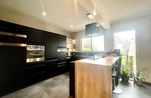 Ailly-le-Haut-Clocher Casa | Modern house with jacuzzi and sauna