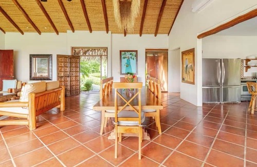 Islita Casa | Walk to the beach from 4 bedroom house w/ salt water infinity pool.