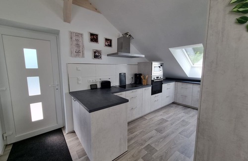 Schwentinental Apartamento | 90 sqm apartment for 2 guests in the newly developed attic with separate entrance