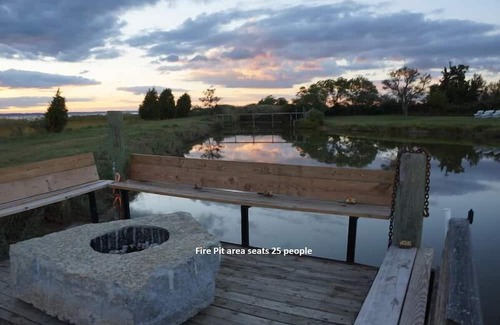 Crocheron Casa | 250 ACRE ESTATE ON CHESAPEAKE BAY, SLEEPS 40 W-AC VACATIONS, WEDDINGS] REUNIONS!