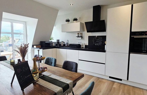 Plauen Apartamento | Stylish attic in the top city of Plauen suitable for groups