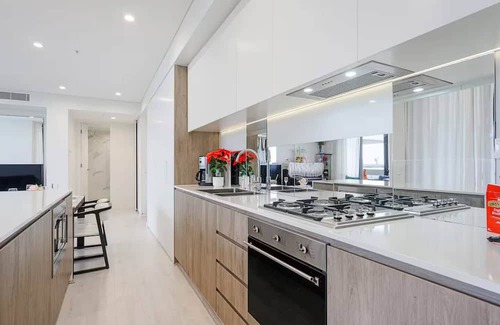 Lidcombe Apartamento | MetawiseBnB Executive 2-Bedroom Stadium View Apartment W Parking