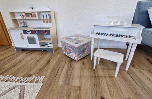 Verden Apartamento | AllerGrün apartment, balcony with a view of nature