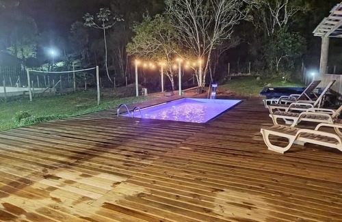 Palhoca Casa | Country House with Waterfall and Pool - Maciambu Waterfall - Country House