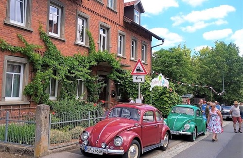 Fladungen Apartamento | Apartment 'Ferienwohnung Lok Bockele, 105qm' with Shared Garden