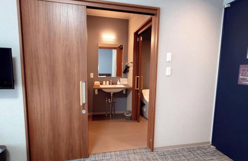 Onagawa Hotel | Nonsmoking main building Accessible twin barri / Oshika-gun Miyagi