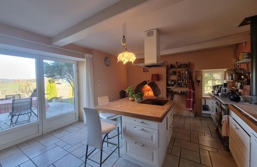 Saint-Jean-la-Vetre Cabaña | Encantadora Casa Rural con Sauna y WiFi