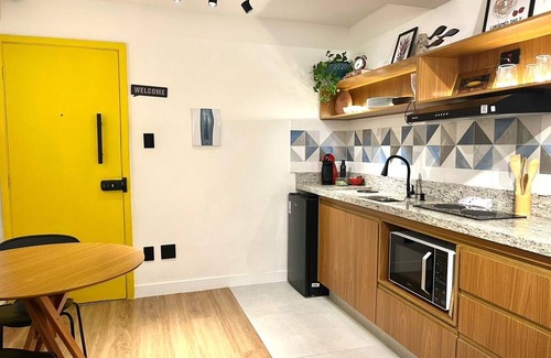 Santa Ifigenia Apartamento | Apartment with 2 bedrooms, air conditioning, in the shopping center of São Paulo