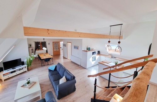 Schwartbuck Apartamento | Feldkieker vacation apartment on a beautiful vacation farm near the Baltic Sea
