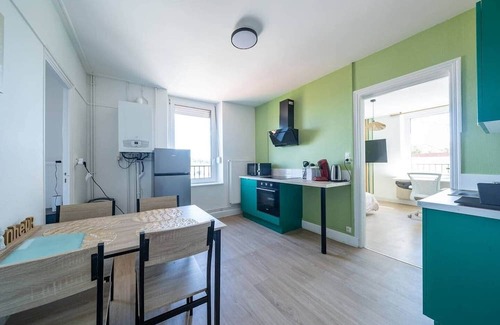 Homecourt Apartamento | Elodie - Cosy 4 pers' - Station - Wifi - 3 beds