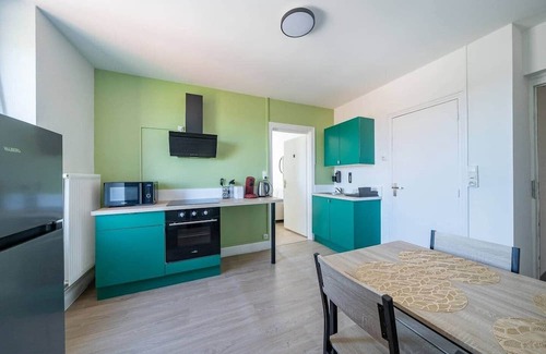 Homecourt Apartamento | Elodie - Cosy 4 pers' - Station - Wifi - 3 beds