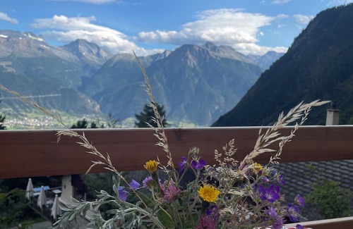 Blatten bei Naters Chalet De Esquí | Cozy chalet at 1700m with a fantastic view