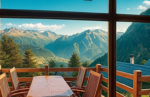 Blatten bei Naters Chalet De Esquí | Cozy chalet at 1700m with a fantastic view