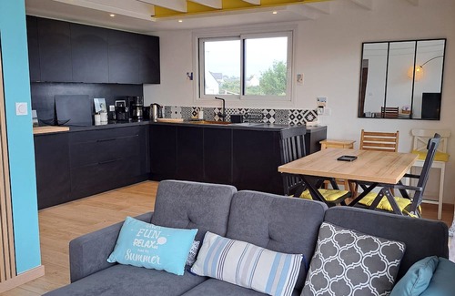 Plouhinec Chalet De Esquí | Modern chalet with sea view