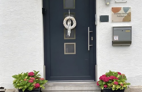 Melsungen Apartamento | Apartment 'Fuldaufer' with Private Garden and Wi-Fi