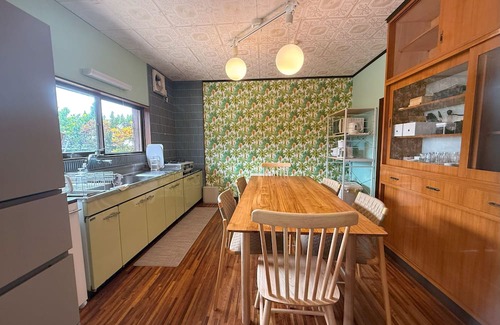 Setouchi Cabaña | Villa Tottoganashi" for rent in front of a spectacular beach on the secluded island of Kakaroma Island.