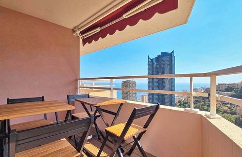 Beausoleil Apartamento | LX165 Piscine - Vue mer panorama - proche Monaco