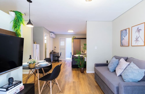 Santos Apartamento | Moderno no Gonzaga - Vila Belmiro