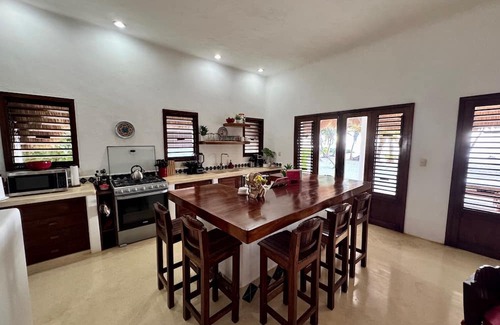 Majahual Villa | Casona Palms - Barefoot Luxury in Private Beachfront 3 Bedroom Villa and Casita