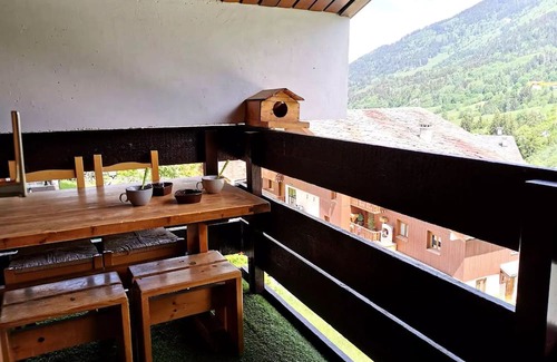 Les Avanchers-Valmorel Apartamento | Residence Fagot - Le Fagot 15 - Apartment tastefully renovated, close to slopes and shops