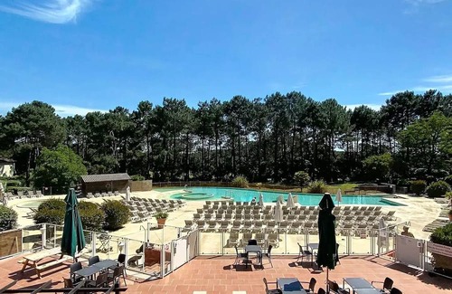 Lacanau-Ocean Apartamento | Residence Lacanau Les Pins - Apartment 4 persons tourist residence with pool Lacanau