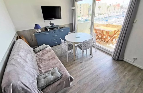 Leucate Apartamento | Residence Le Canigou - Large studio 4 beds PORT LEUCATE