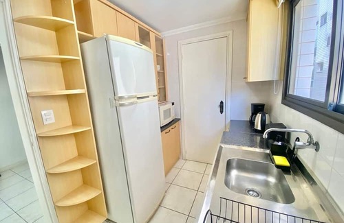 Capao da Canoa Apartamento | 2 bedrooms, suite, 3 splits, wi-fi, front balcony, sunny!