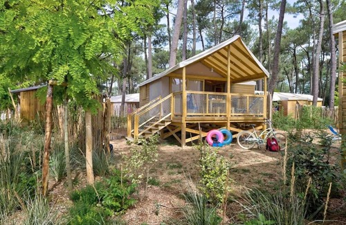 Saint-Hilaire-de-Riez Cabina | Cabane 4 étoiles - Piscine - efbdec