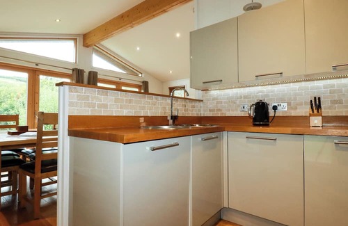 Looe Cabaña | 1 HEDGEROWS, country holiday cottage, with hot tub in Lanreath