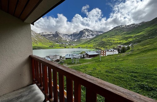 Tignes le Lac Apartamento | Ski-in ski-out garage superb Duplex view 8 people bright 3 bedrooms 2 bathrooms