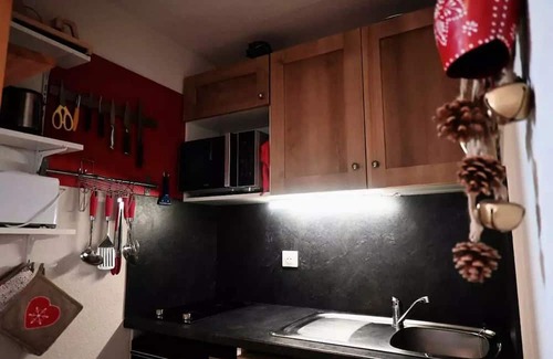 Vallandry Apartamento | Residence Cret De L'ours 1 - Apartment 2 rooms 4 people in Vallandry close to the slopes and shops