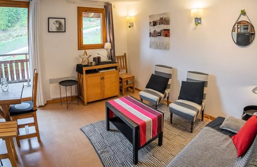 Les Orres Apartamento | Residence Le Parc Des Airelles - Charming duplex with stunning views of the slopes