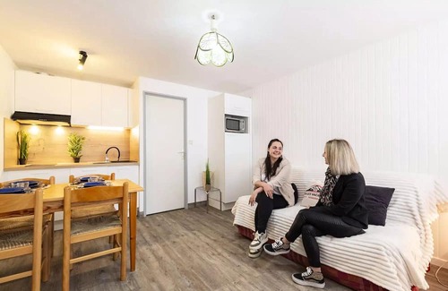 Saint-Lary-Soulan Apartamento | Studio near center and cable car Free WiFi