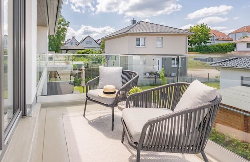 Ueckeritz Apartamento | Cozy vacation home "Domizil zum Lerchengrund 06" in Ückeritz near the beach