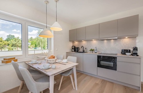 Ueckeritz Apartamento | Cozy vacation home "Domizil zum Lerchengrund 06" in Ückeritz near the beach