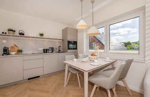 Ueckeritz Apartamento | Luxurious vacation home "Domizil zum Lerchengrund 04" in Ückeritz close to the beach wi